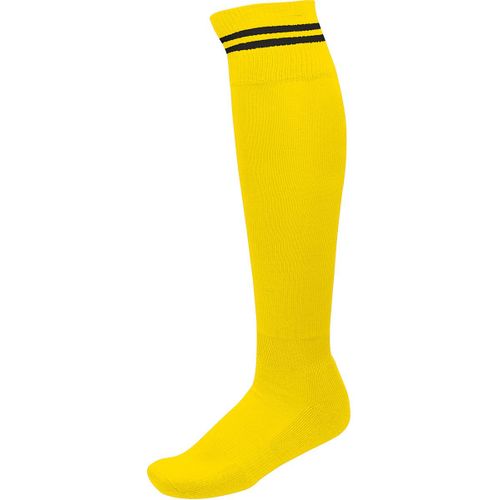 Chaussettes Sport - Pa015 - Jaune Rayure Noir