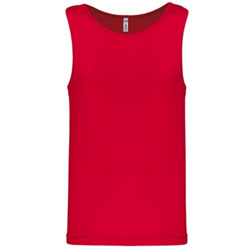 Débardeur De Sport - Homme - Pa441 - Rouge