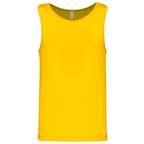 Débardeur De Sport - Homme - Pa441 - Jaune