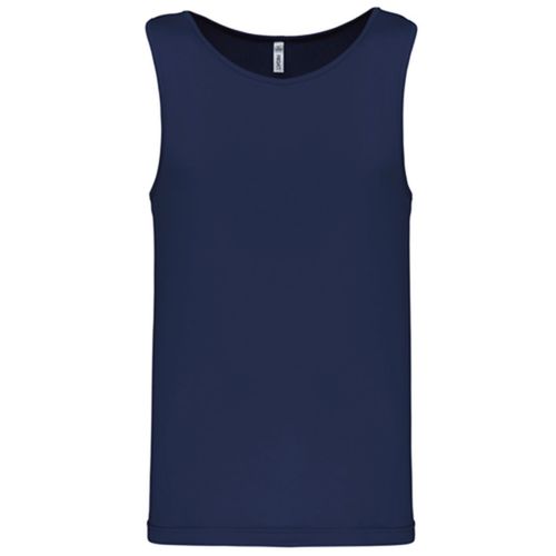 Débardeur De Sport - Homme - Pa441 - Bleu Marine