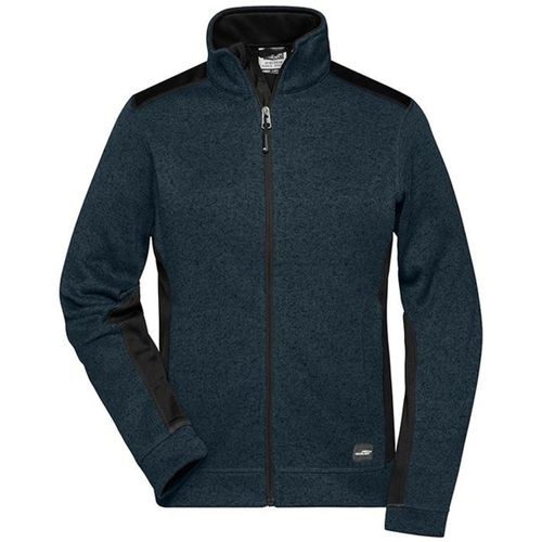 Veste Polaire Tricot De Travail - Femme - Jn861 - Bleu Marine