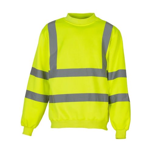Sweat-Shirt De Sécurité Haute Visibilité Jaune Fluo - Hvj510
