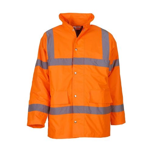 Parka De Sécurité Imperméable Haute Visibilité Orange Fluo Hvp300