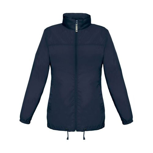 Coupe Vent Imperméable Femme - Jw902 - Bleu Marine