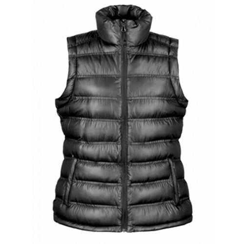 Doudoune Anorak Sans Manches Bodywarmer Femme - R193f - Noir