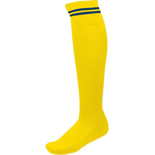 Chaussettes Sport - Pa015 - Jaune Rayure Royal