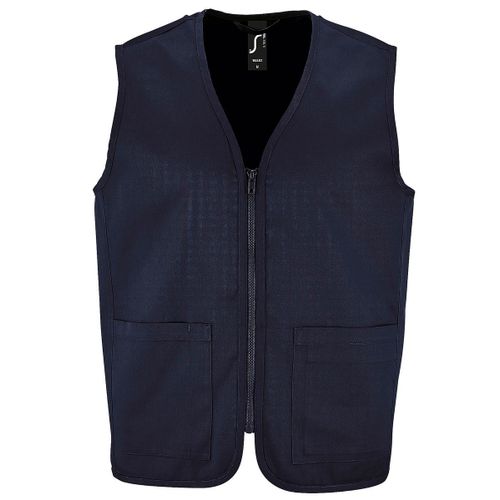 Gilet Reporter Léger Sans Manches - 02110 - Bleu Marine