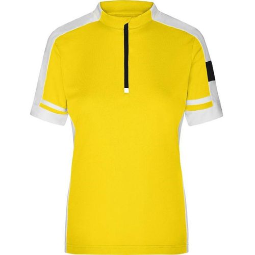 Maillot Cycliste - Femme - Jn451 - Jaune