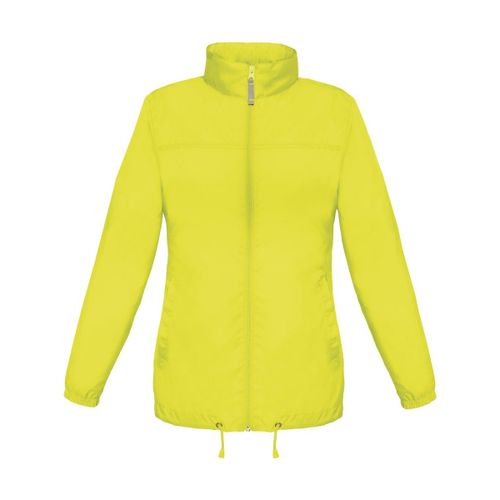 Coupe Vent Imperméable Femme - Jw902 - Jaune Ultra