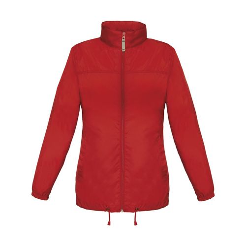 Coupe Vent Imperméable Femme - Jw902 - Rouge