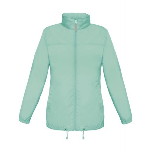 Coupe Vent Imperméable Femme - Jw902 - Bleu Turquoise