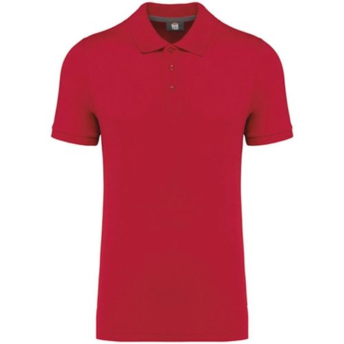 Polo De Travail Écoresponsable - Homme - Wk207 - Rouge