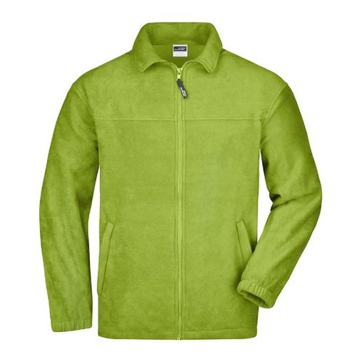 Veste Polaire Zippée Homme - Jn044 - Vert Citron