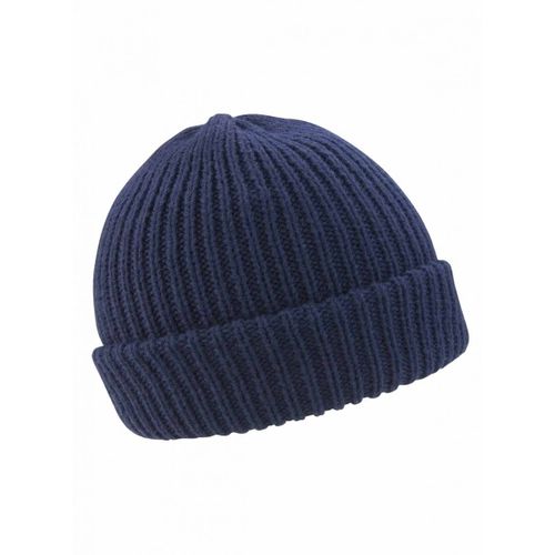 Bonnet Tricot - Taille Unique Adulte Unisexe - R159x - Bleu Marine