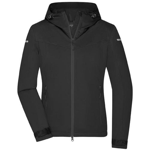 Veste 4 Saisons Softshell - Femme - Jn1179 - Noir