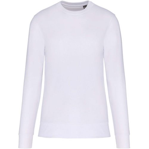 Sweat Col Rond Écoresponsable - Mixte - K4025 - Blanc