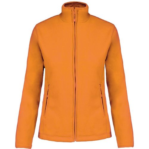 Veste Micropolaire Zippée - Femme - K907 - Orange