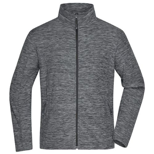 Veste Polaire Zippée - Homme - Jn770 - Gris Mélange