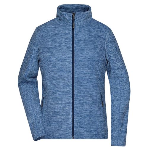 Veste Polaire Zippée - Femme - Jn769 - Bleu Mélange