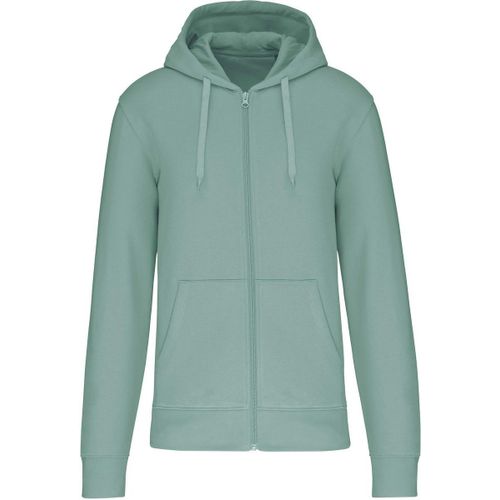 Veste À Capuche Zippé Écoresponsable - Homme - K4030 - Vert Amande