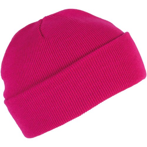 Bonnet Tricoté Adulte - Kp031 - Rose Fuchsia