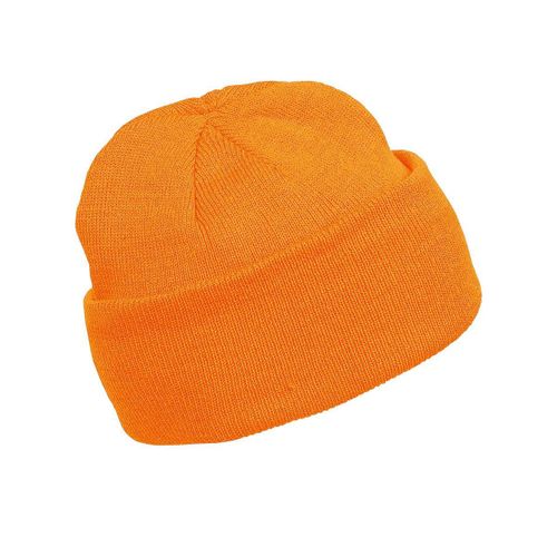 Bonnet Tricoté Adulte - Kp031 - Orange Fluo
