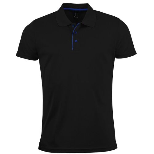 Polo Sport Performer - Homme - 01180 - Noir
