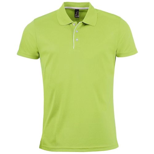 Polo Sport Performer - Homme - 01180 - Vert Lime