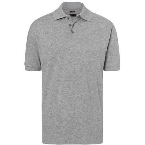 Polo Manches Courtes - Homme - Jn070c - Gris Chiné
