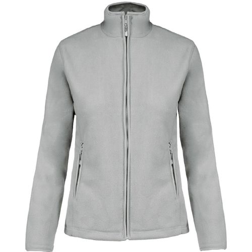 Veste Micropolaire Zippée - Femme - K907 - Gris Snow