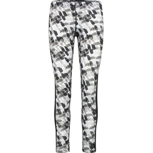 Collant - Legging De Sport - Running - Femme - Jn527 - Blanc, Gris Et Noir