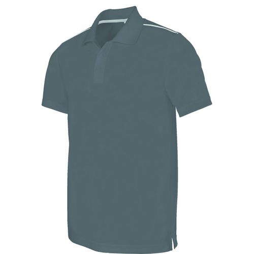 Polo Homme Sport - Pa480 - Gris - Manches Courtes