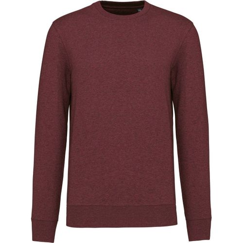 Sweat Col Rond Écoresponsable - Mixte - K4025 - Rouge Vin Chiné