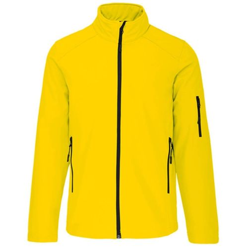 Veste Softshell 3 Couches - Homme - K401 - Jaune Fluo