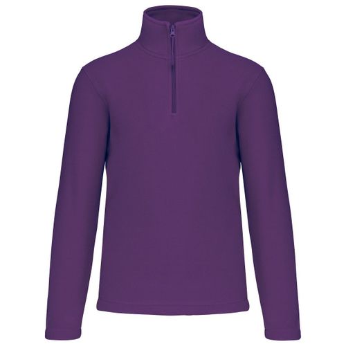 Sweat Micropolaire Zippé - Homme - K912 - Violet