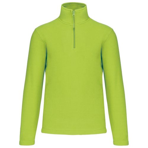 Sweat Micropolaire Zippé - Homme - K912 - Vert Lime