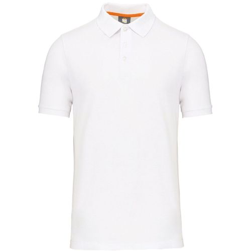Polo De Travail Écoresponsable - Homme - Wk207 - Blanc