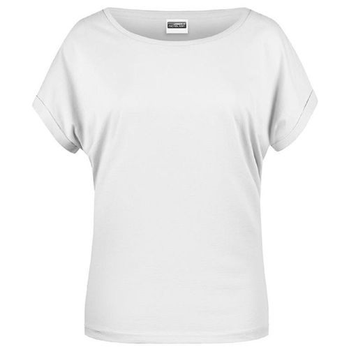 T-Shirt Bio Col Bateau - Femme - 8005 - Blanc