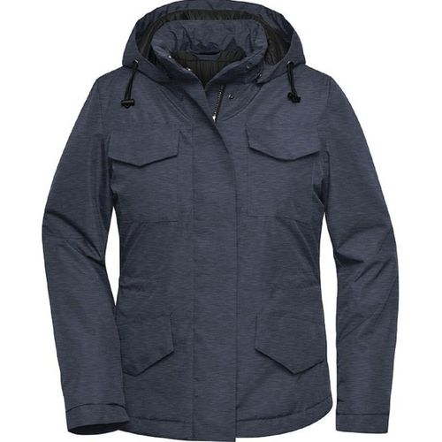 Veste Matelassée Hiver - Femme - Jn1157 - Noir Mélange