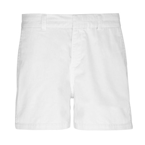 Short En Coton Pour Femme - Aq061 - Blanc
