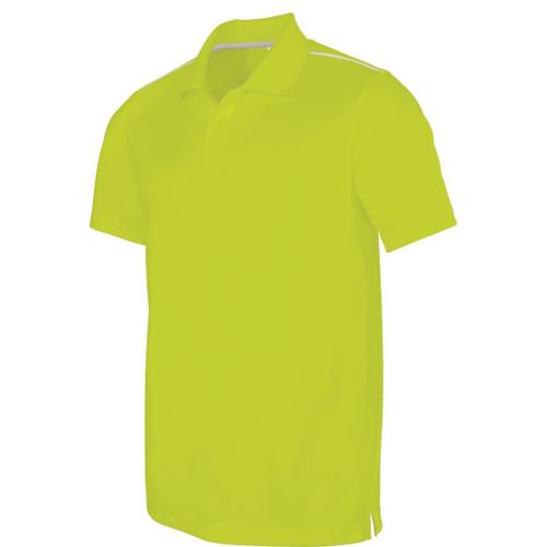 Polo Homme Sport - Pa480 - Vert Lime - Manches Courtes