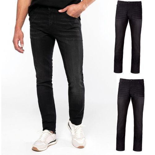 Lot 2 Pantalons Jean Pour Homme - K743 - Noir