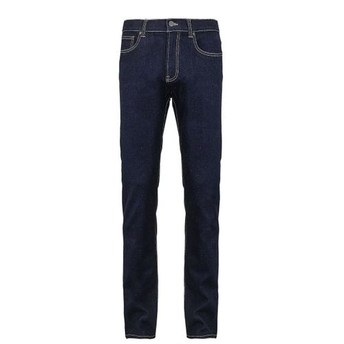 Pantalon Jean Stretch Confort Homme - 03180 - Bleu Denim Brut