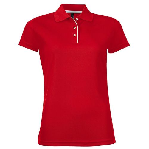 Polo Sport Performer - Femme - 01179 - Rouge