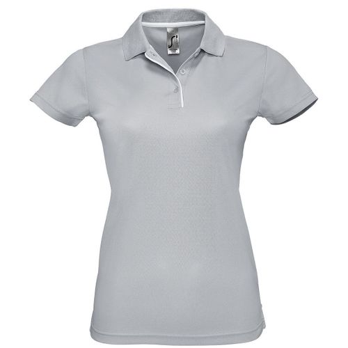 Polo Sport Performer - Femme - 01179 - Gris Pur
