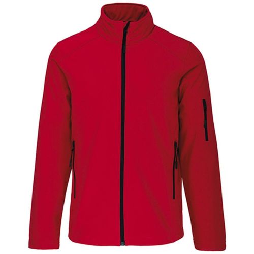 Veste Softshell 3 Couches - Homme - K401 - Rouge