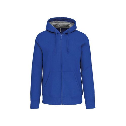 Veste Zippée À Capuche - Homme - K444 - Bleu Roi