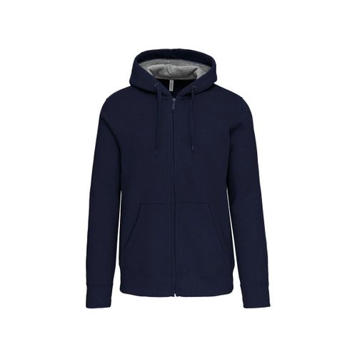 Veste Zippée À Capuche - Homme - K444 - Bleu Marine
