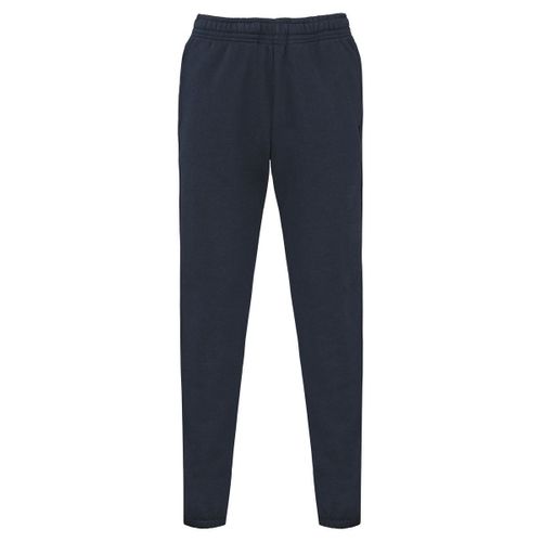 Pantalon Jogging Molleton - Coton Bio Et Polyester Recyclé - Homme - K7025 - Bleu Marine