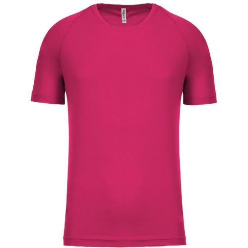 T-Shirt Sport - Running - Homme - Pa438 - Rose Fuchsia